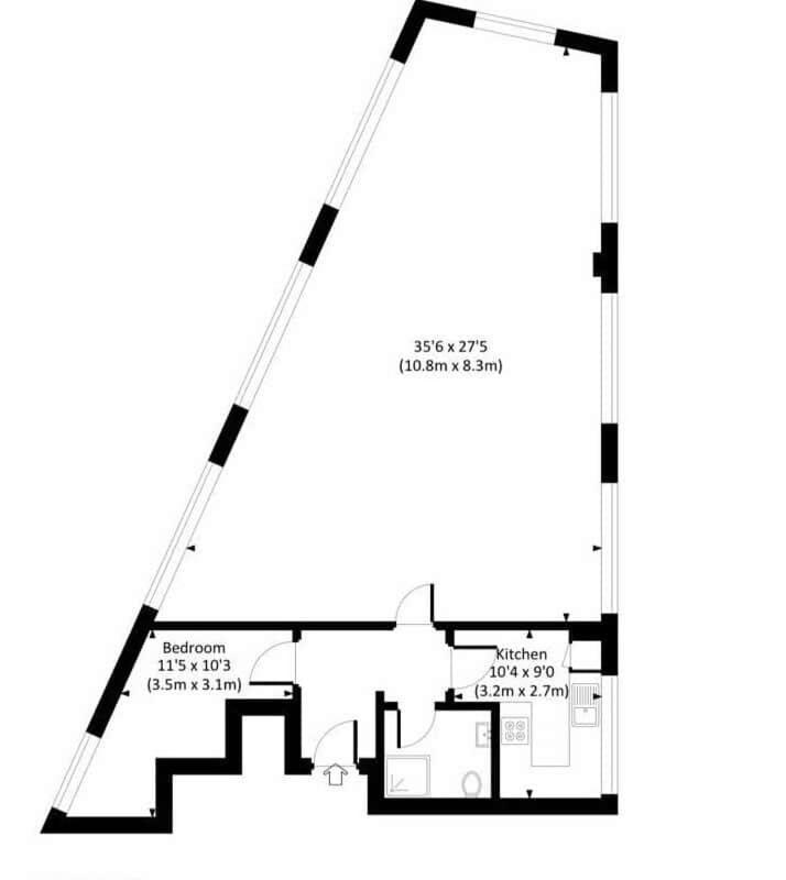 Large 1 Bedroom In Old St Сasa de vacaciones